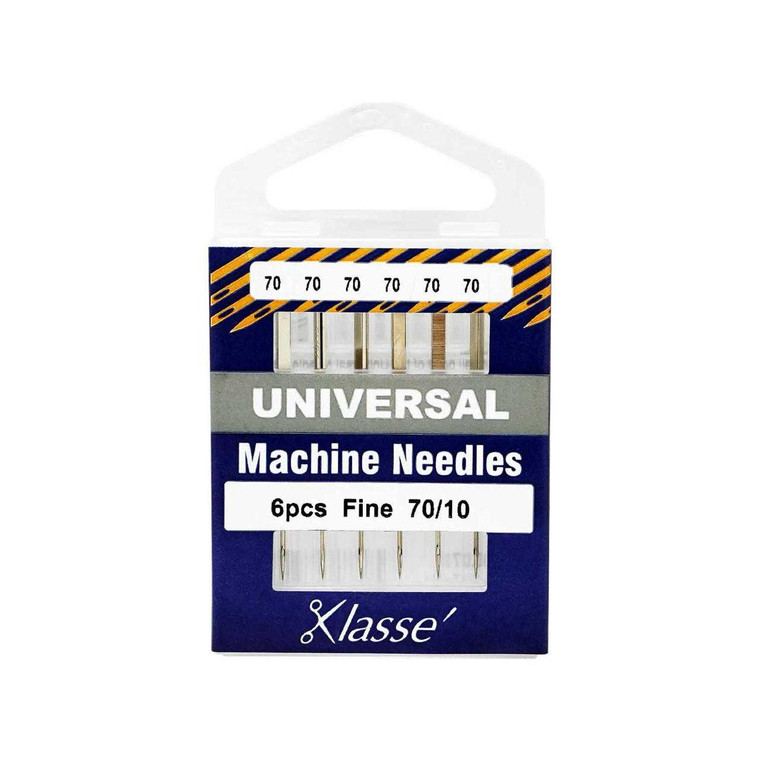 Klasse Universal Needles 70/10 Pack of 6 Needles