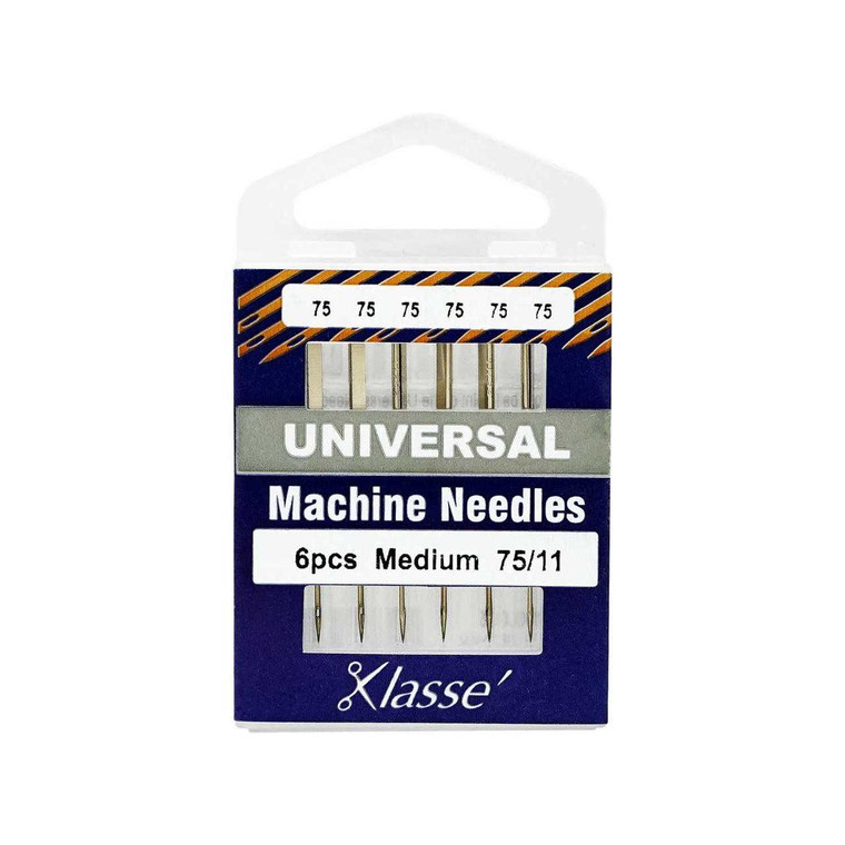 Klasse Universal Needles 75/11 Pack of 6 Needles