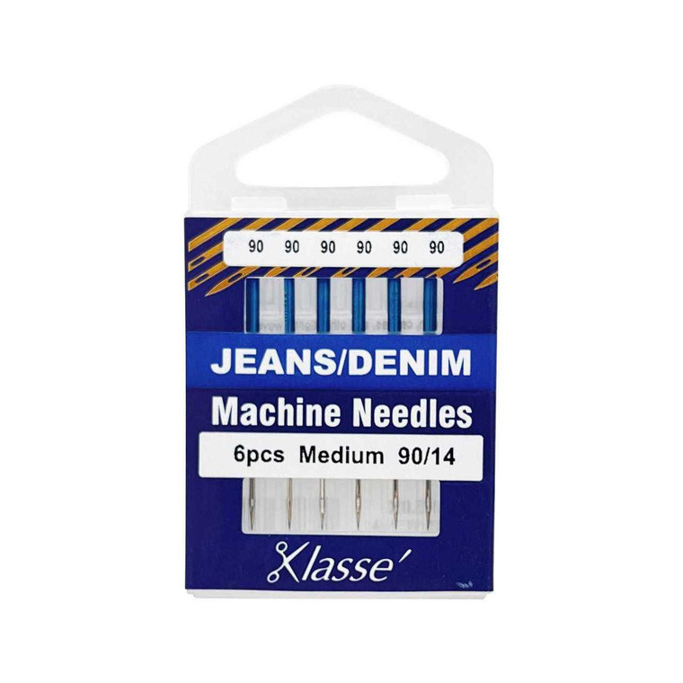 Klasse Jeans Needle 90/14 Pack of 6 Needles