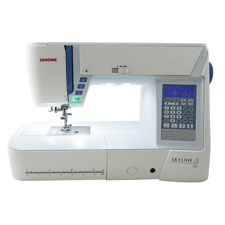 Janome Skyline S5 Computerized Sewing Machine - Open Box Sale