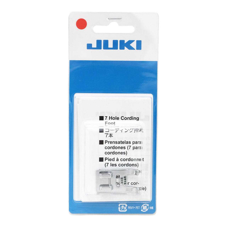 Juki 7 Hole Cording Foot For HZL-DX, HZL-F, HZL-G, HZL-NX Series Machines