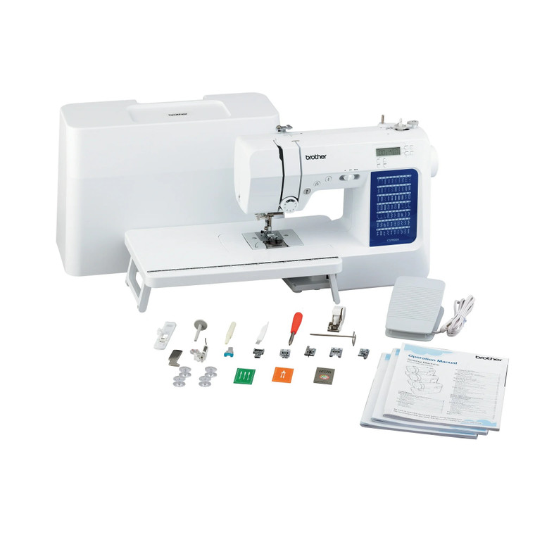 Brother CS7000X 70 Stitch Computerized Sewing Machine With Hard Case And Extension Table