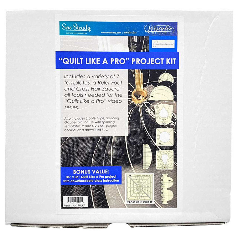 Brother High Shank Ruler Foot Starter Kit for Free Motion Quilting