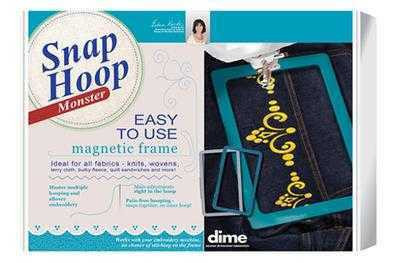 Dime Snap Hoop Monster 200x200mm