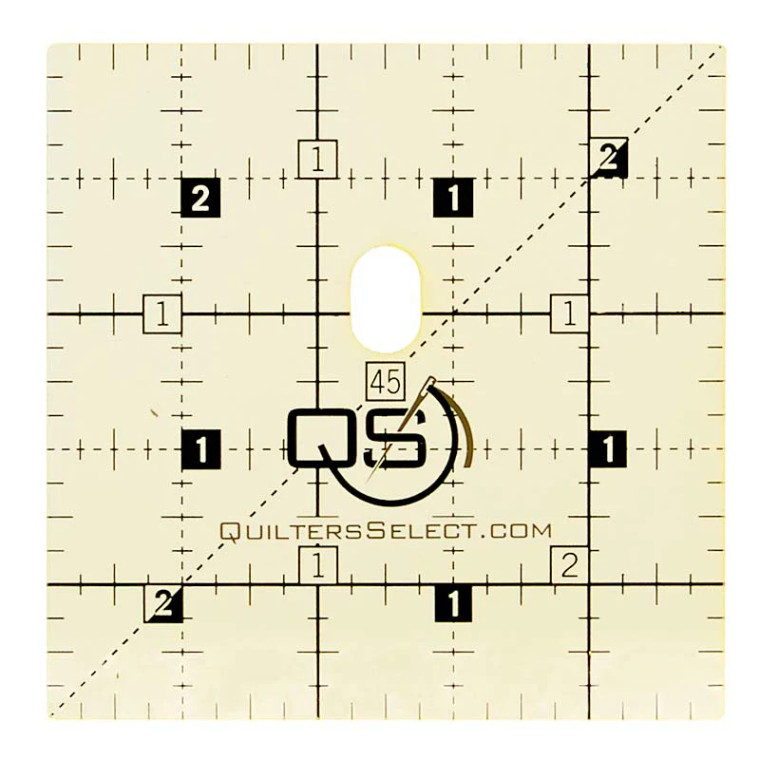 Quilters Select Non-Slip Ruler 2.5in x 2.5in