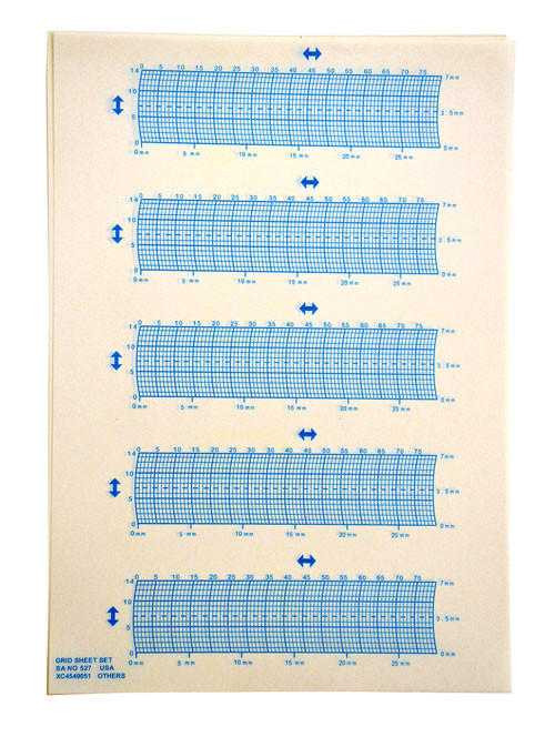 Brother Grid Sheet for NX Series Machines