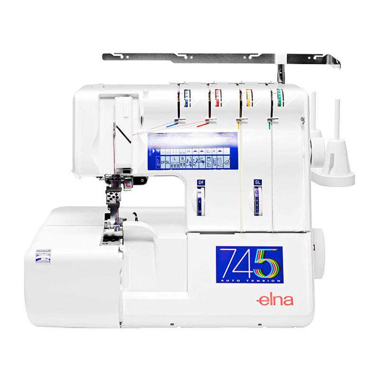 Elna 745 Five Thread Serger and Cover Stitch Machine