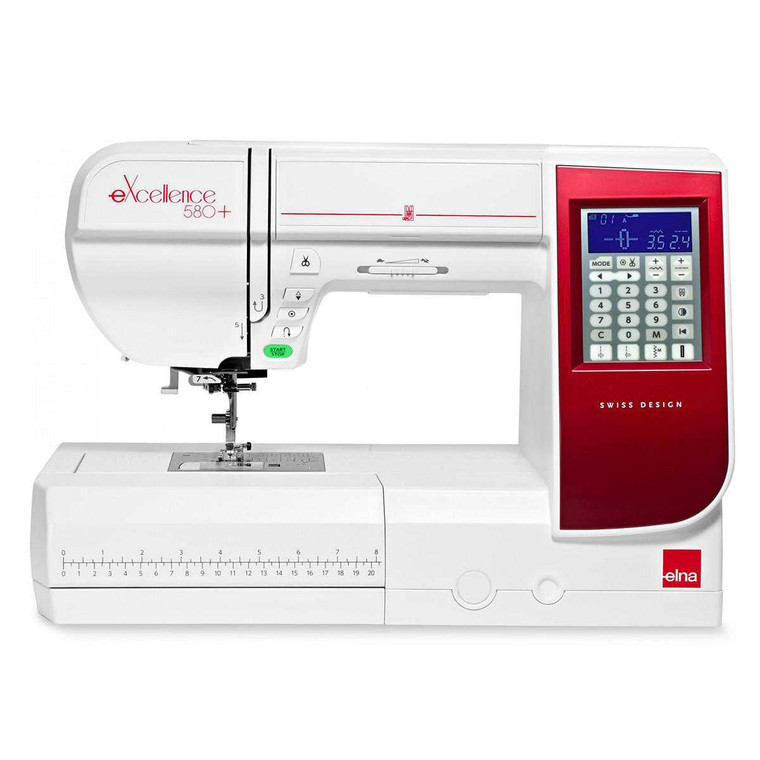 Elna eXcellence 580 Plus Sewing and Quilting Machine