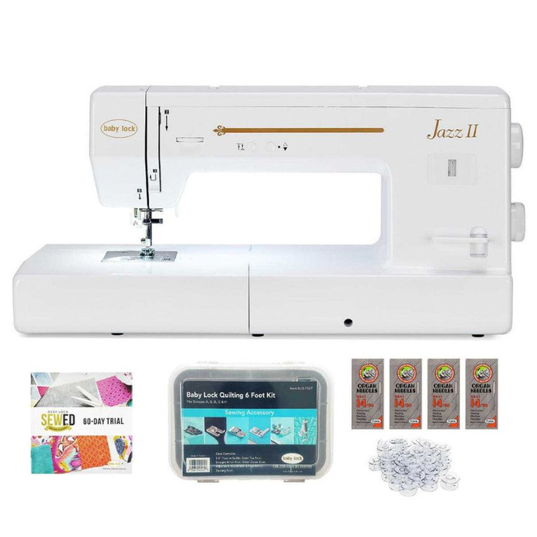 Baby Lock Jazz 2 Quilting and Sewing Machine with Premier Package