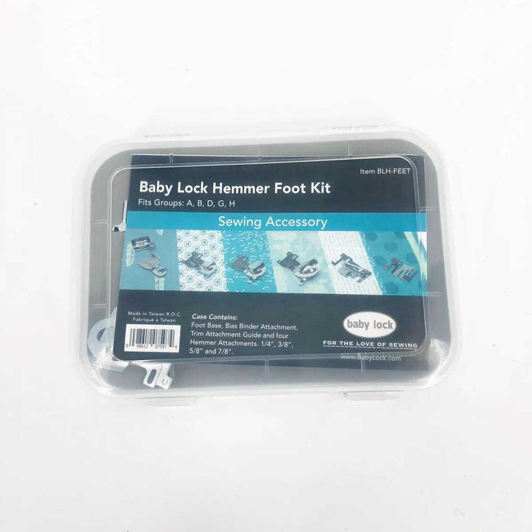 Baby Lock 7 Piece Hemmer Foot Set