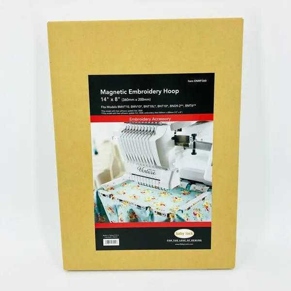 Baby Lock 14" x 8" Magnetic Embroidery Hoop Frame for Multi-Needle Machines