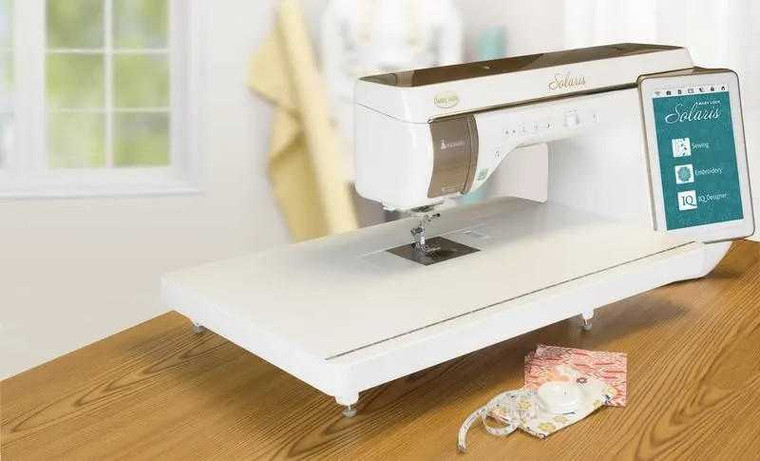 Baby Lock Solaris White Extension Table 26.75" x 16"