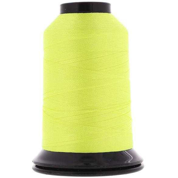 Floriani Neon Citron/Goldfinch Embroidery Thread 40wt Polyester 1000m Cones PF0010