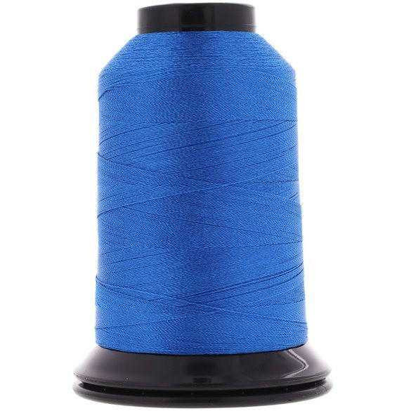Floriani Pristine Blue/Cobalt Embroidery Thread 40wt Polyester 1000m Cones PF0055