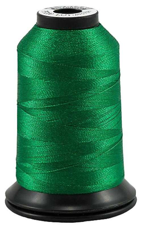 Floriani True Green Embroidery Thread 40wt Polyester 1000m Cones PF0200