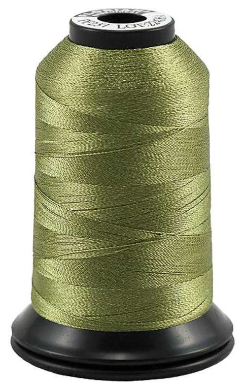 Floriani Bean Green Embroidery Thread 40wt Polyester 1000m Cones PF0237