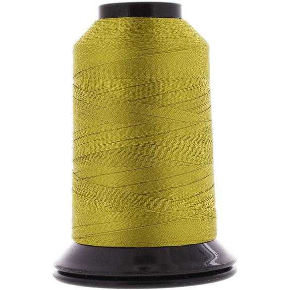 Floriani Green Gold Embroidery Thread 40wt Polyester 1000m Cones PF0283