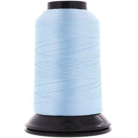 Floriani Light Blue Embroidery Thread 40wt Polyester 1000m Cones PF0361