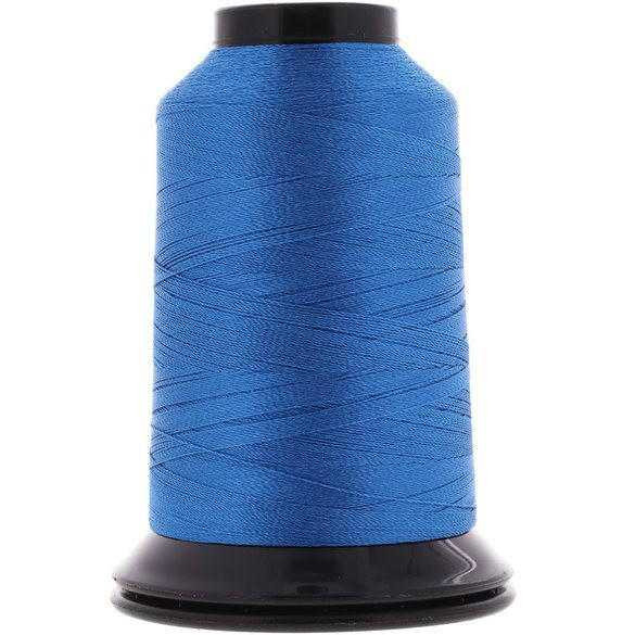 Floriani Medium Blue Embroidery Thread 40wt Polyester 1000m Cones PF0365