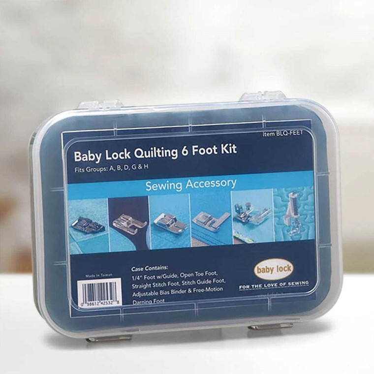 Baby Lock 6 Piece Quilting Foot Set - Click For Applicable Models