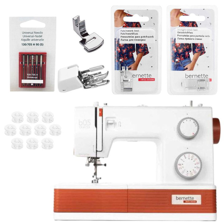 Bernette B05 Crafter Sewing Machine with Bonus Bundle