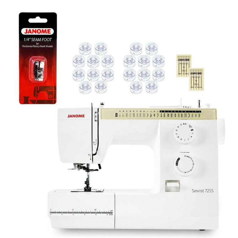 Janome Sewist 725S Sewing Machine with Premier Package