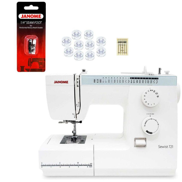 Janome Sewist 721 Sewing Machine with Premier Package