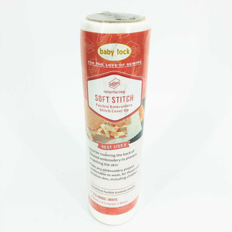 Baby Lock BLC601 8" x 5yd Soft Stitch Fusible Stitch Cover