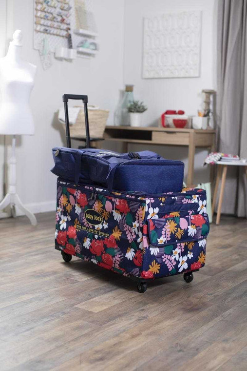 Baby Lock Limited Edition Extra Large Machine Floral Trolley Set