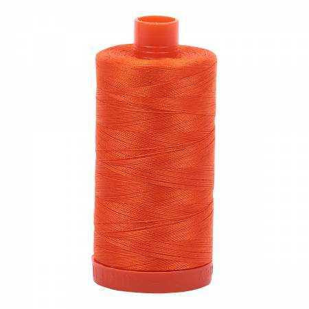 Aurifil Cotton 50wt/1422yds - Neon Orange