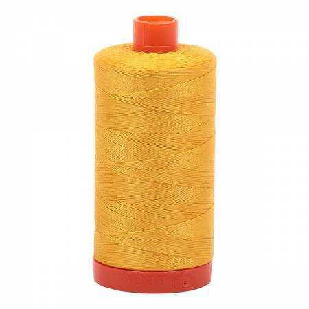 Aurifil Cotton 50wt/1422yds - Yellow