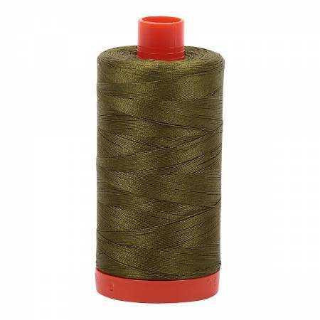 Aurifil Cotton 50wt/1422yds - Very Dark Olive