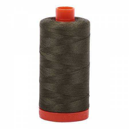Aurifil Cotton 50wt/1422yds - Army Green
