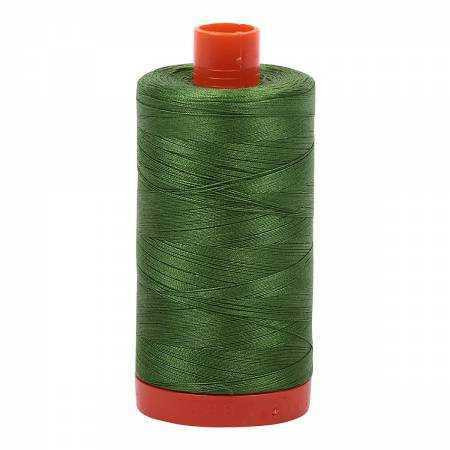 Aurifil Cotton 50wt/1422yds - Dark Grass Green