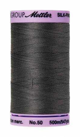 Mettler Cotton 50wt/547yd - Dark Charcoal (large spool)