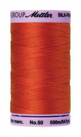 Mettler Cotton 50wt/547yd - Paprika (large spool)