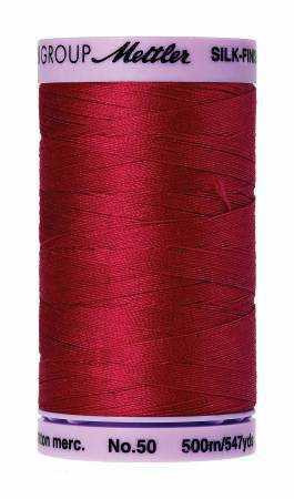 Mettler Cotton 50wt/547yd - Country Red (large spool)