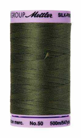 Mettler Cotton 50wt/547yd - Burnt Olive (large spool)