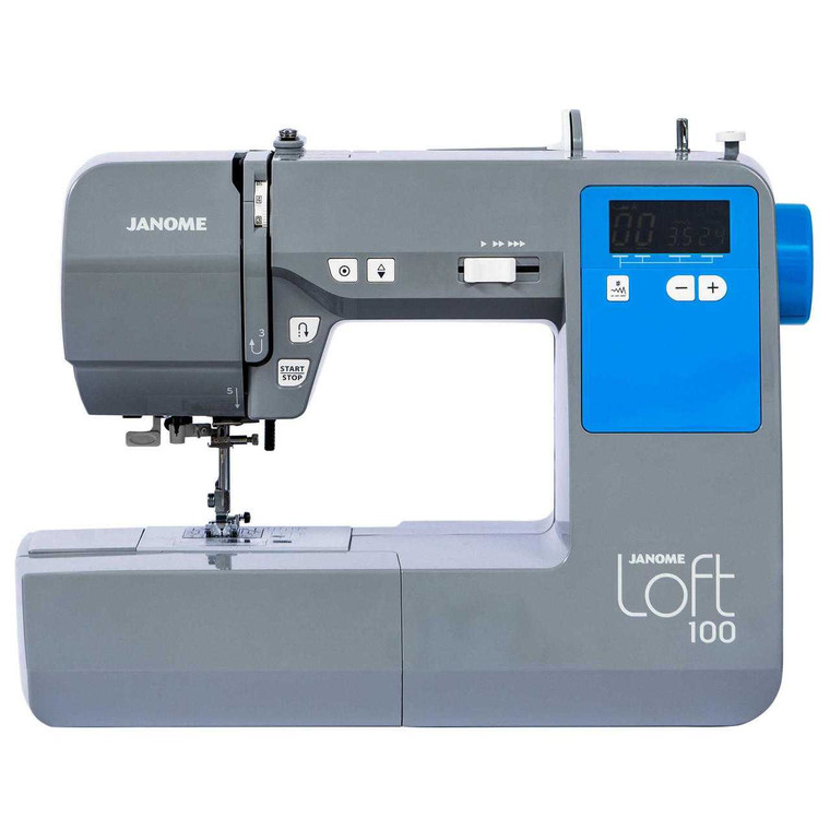 Janome Loft 100 Computerized Sewing Machinefront view