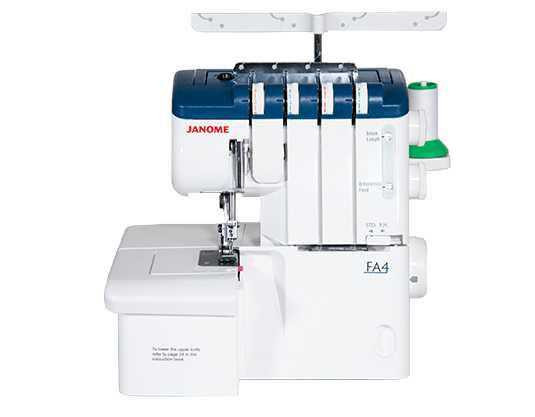 Janome FA4 Free Arm 2 Needle 2/3/4 Thread Serger