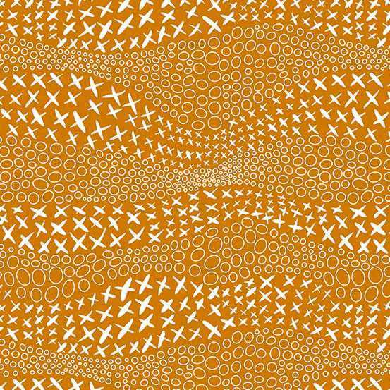 Andover Fabric - Dear Diary - Big Crush - Spice
