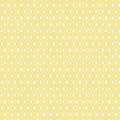 Benartex Fabric - Snuggle Diamond Flannel Yellow