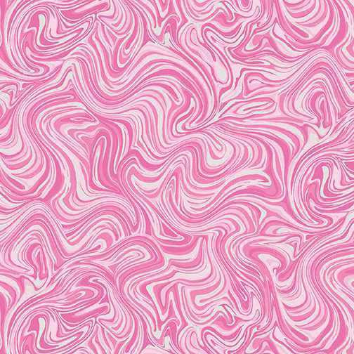 Benartex Fabric - Shimmery Marble Light Pink