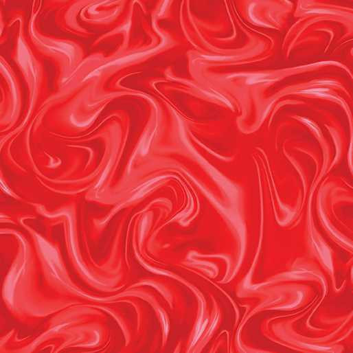 Benartex Fabric - Marbleized Strawberry Red