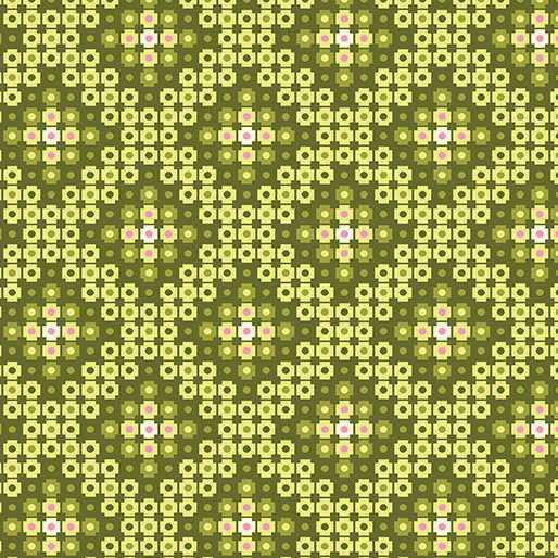Benartex Fabric - Crossweave Green