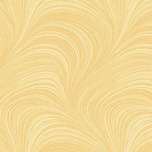 Benartex Fabric - Wave Texture Yellow