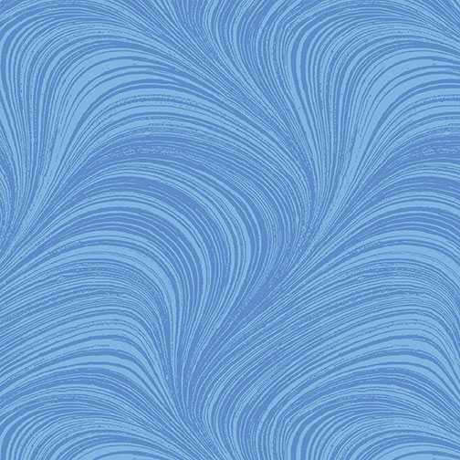 Benartex Fabric - Wave Texture Blue