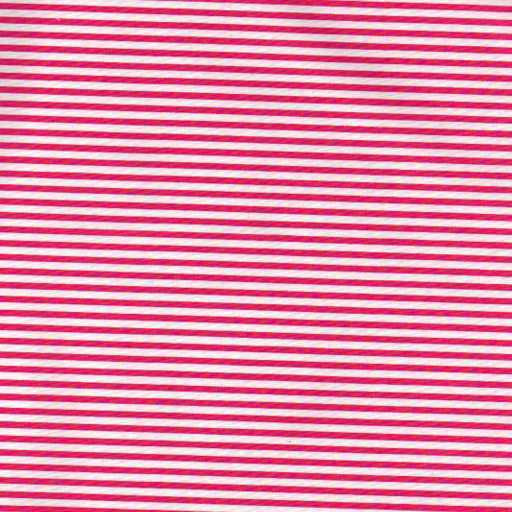 Benartex Fabric - Stripes Fuschia/White