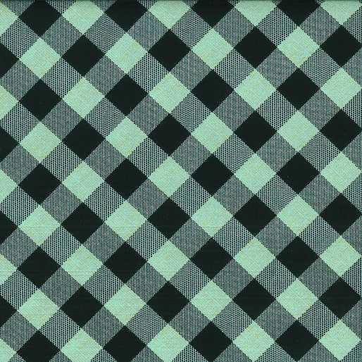 Benartex Fabric - Checks Green