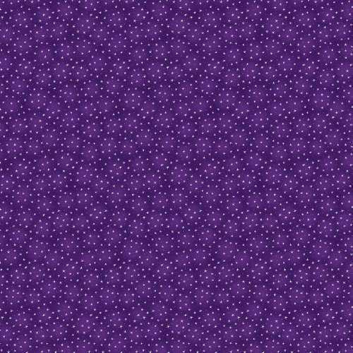 Blank Quilting Fabric - Starlet 108" - Mini Stars Purple